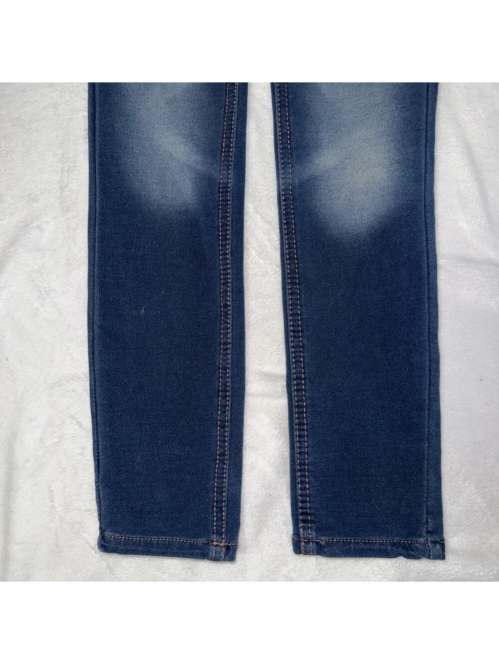Justice Fashion Dark Blue Skinny Stretch Denim Jeans Girls Size 12 Casual